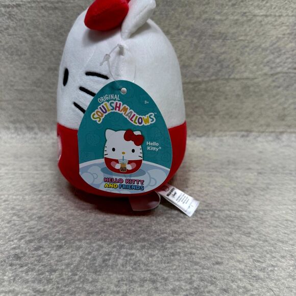 Hello Kitty with Boba Tea Original Squishmallows 7 Inches NEW - Picture 2 of 7